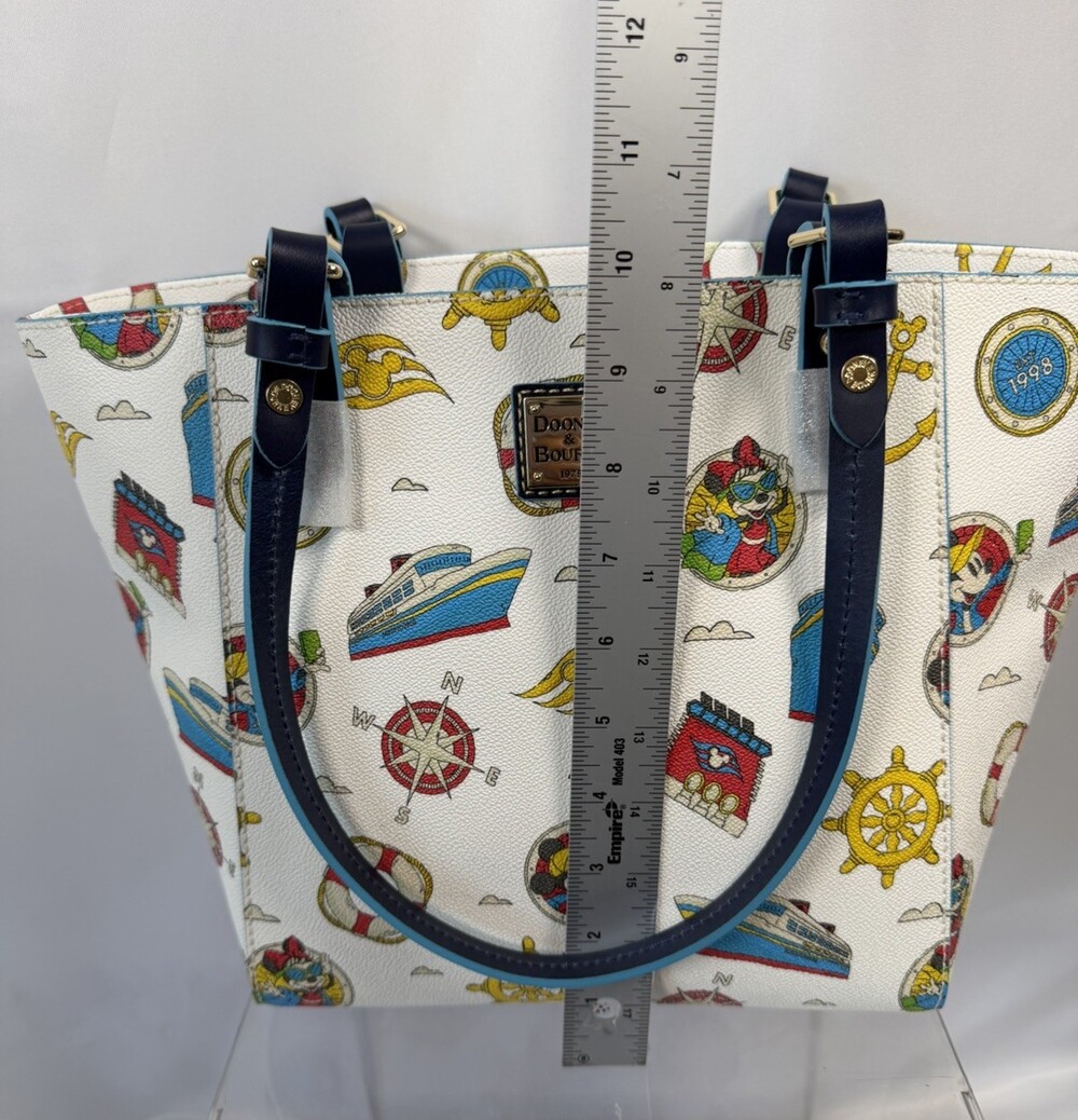 Disney Cruise Line Dooney and Bourke Tote Bag Mickey Mouse New With Tags DCL - Picture 3 of 12